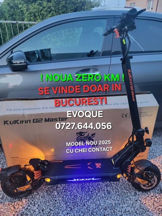 Kukirin G2 MASTER NOUA SIGILATA doua motoare 2000w roti mari offroad