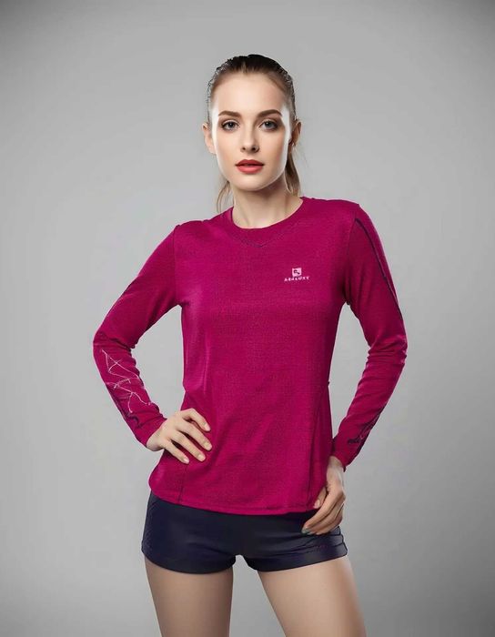 Salomon Advanced Skin Дамска фланелка размер L