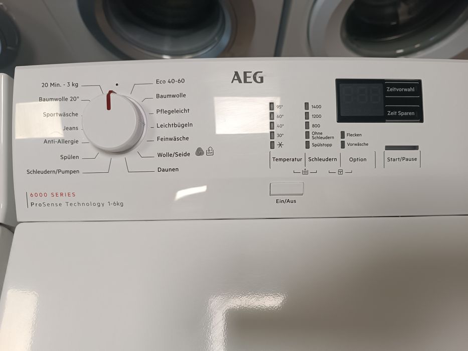 Перална машина с горно зареждане AEG 6000 series