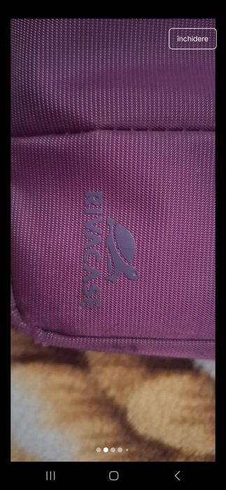 Geanta Laptop Rivacase 8231, 15.6", Purple
