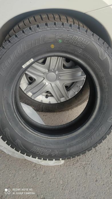 Продам шипованные зимние шины марки  Cordiant  в количестве 4 штуки