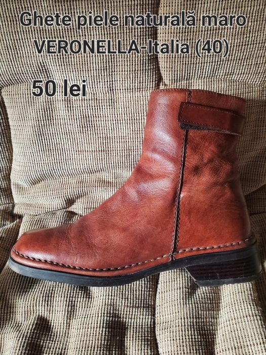 Cizme,ghete damă(piele naturală)