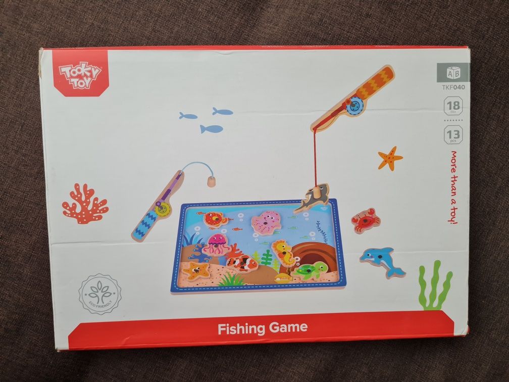 Магнитна игра на риболов Tooky Toy