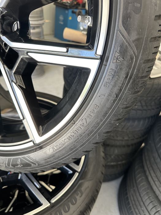 jante bmw seria 3-4-5 g20 g21 g26 g30 m packet anvelope 245/255 40 19