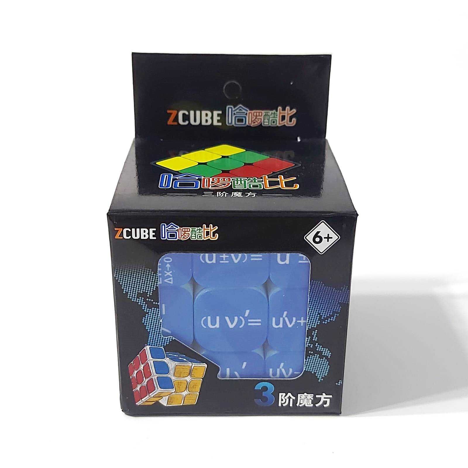 Скоростная головоломка Z-Cube Math Formula Cube 3x3 51590