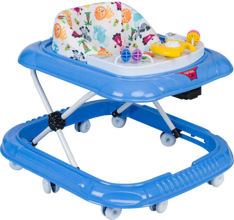 Музикална Бебешка проходилка 3 в 1 Moni Jungle Fun с 5 мелодии и играч