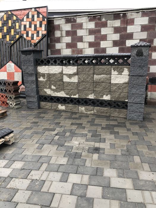 Сплитерные перегородочные и рваный блоки от производителя