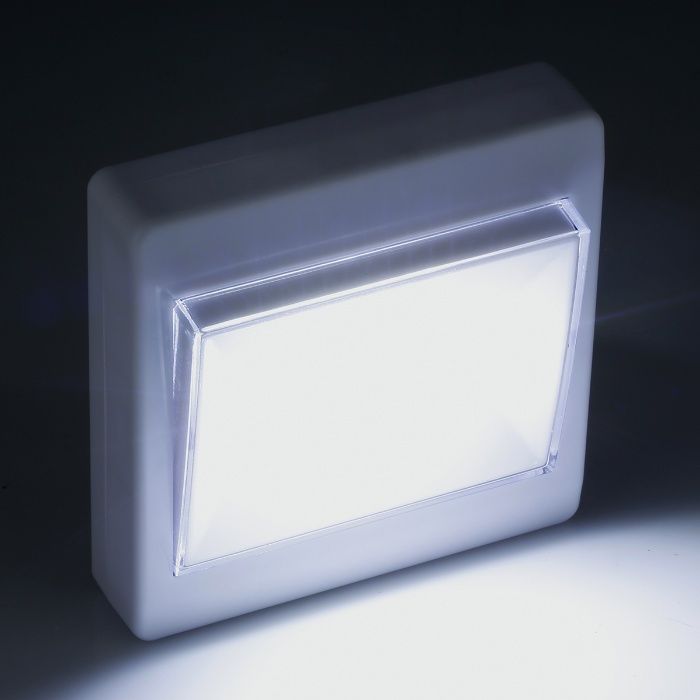 Лампа-ключ COB LED, подвижна, с магнит, единична и двойна