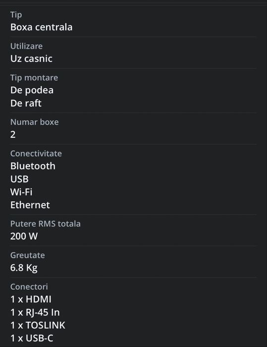 Boxe KEF LSX LT II 2x100 W