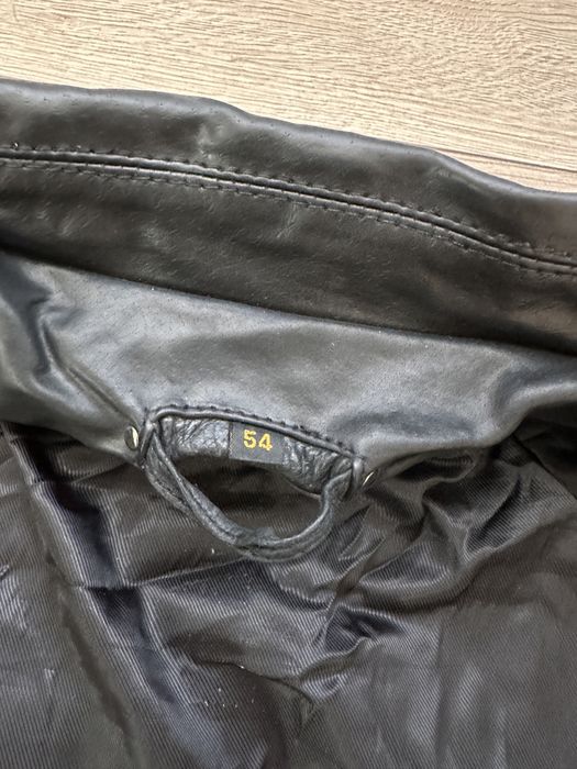 Geaca Piele Naturala MENS FASHION Negru Barbati | Marime 54 XL