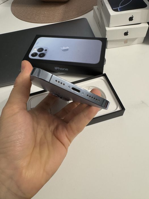 Iphone 13 pro max blue 256 gb baterie 91% ca nou