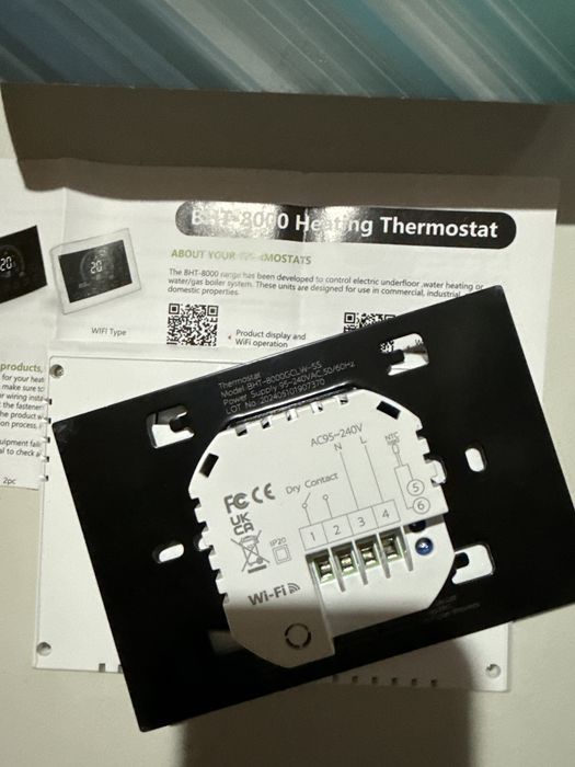 Termostat Smart Home Wifi BHT 8000 Series inteligent programabil LCD