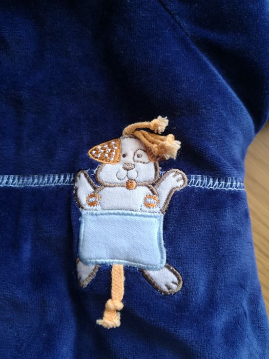 Salopeta combinezon Babysana, 56 cm, nou-născut