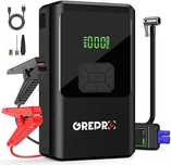 GREPRO 5-in-1 Jump Starter Power Pack cu 15 Bar Compresor