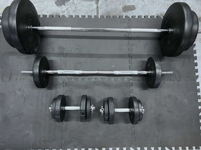 Set de fitness 100 kg - 30/31 mm