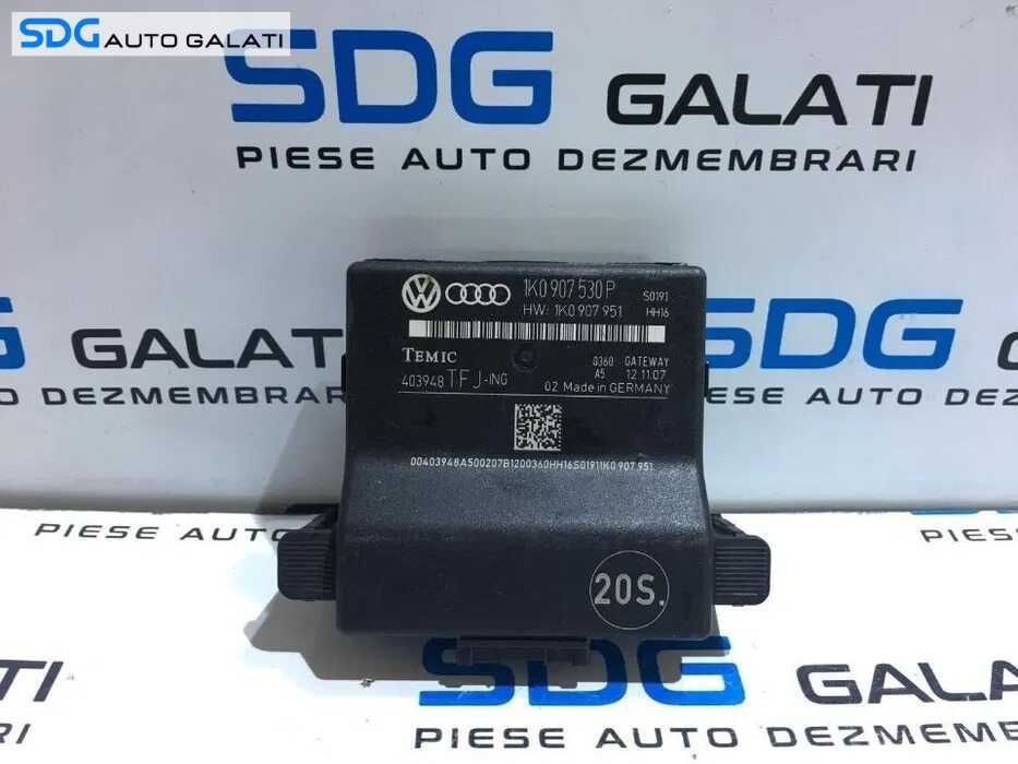 Calculator Modul control CAN Gateway Volkswagen Passat B6 1.9 TDI BXE 2005 - 2010 Cod 1K0907530P 1K0907951 [L3662]