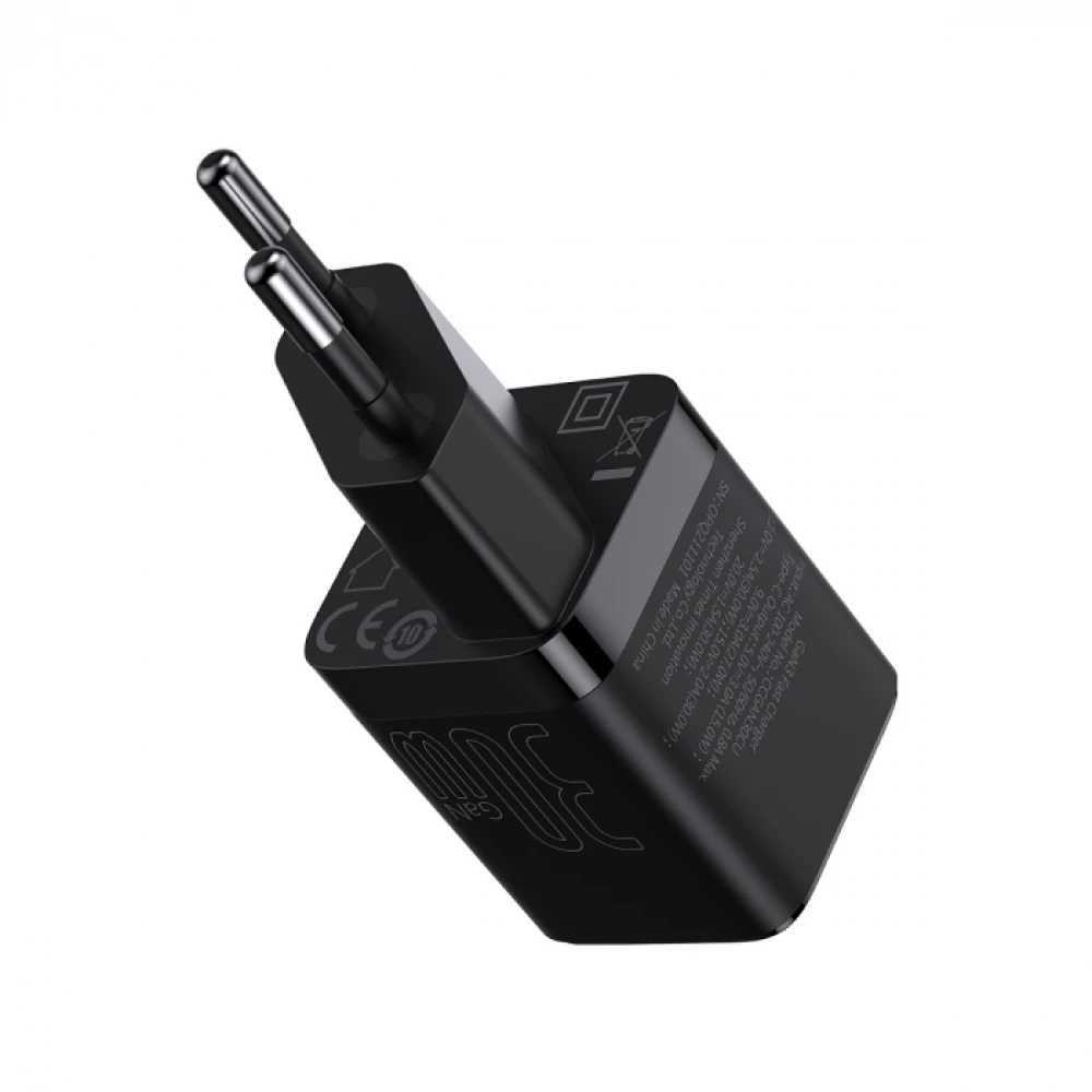 Сетевое зарядное Baseus GaN3 Fast Charger 1C 30W