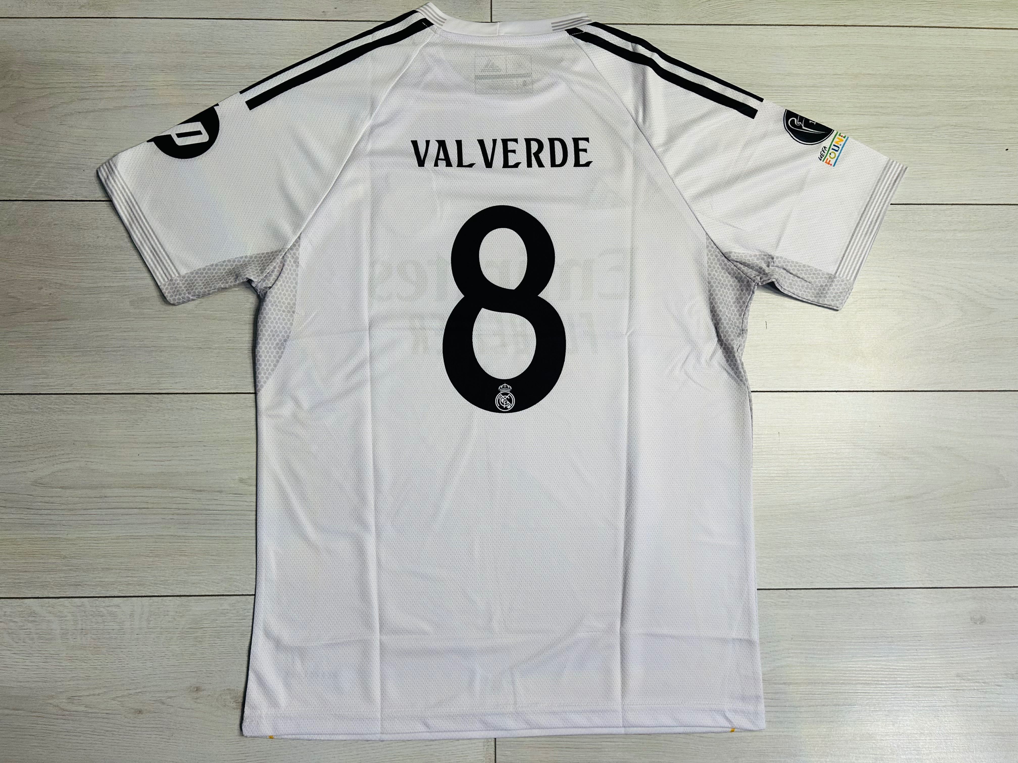 Tricou Real Madrid Valverde 8 new sezon 25/26