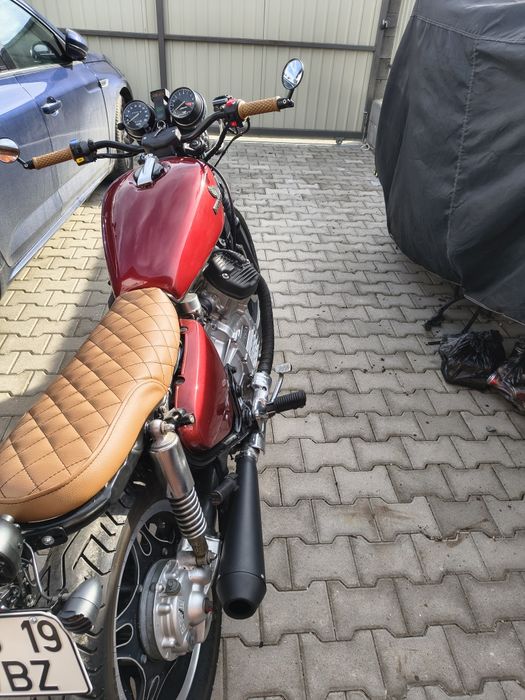 Honda cx 500 costum.1983 modificat café racer