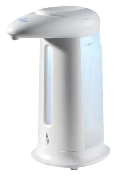 Dispenser cu senzor pentru sapun, alb, 330 ml