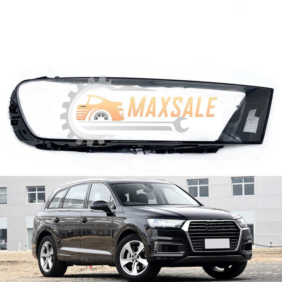 Капаци фарове Audi Q7 (17-20) фар ауди кю7 комплект стъкло джип