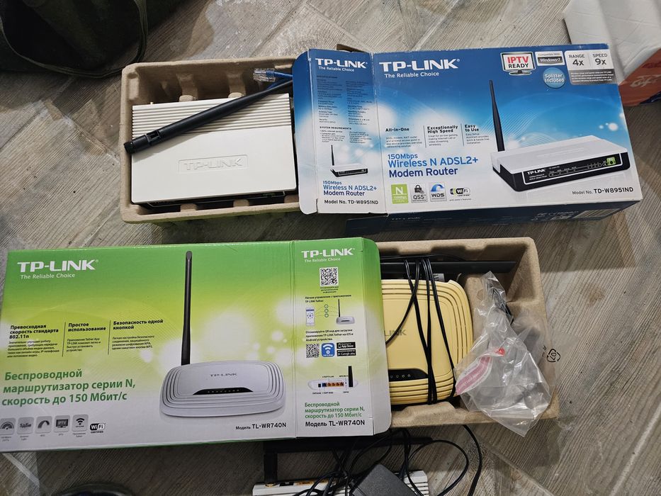 Wi-Fi роутер новый продам 3штуки за 10тыс