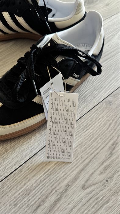 Adidas Samba black and cream