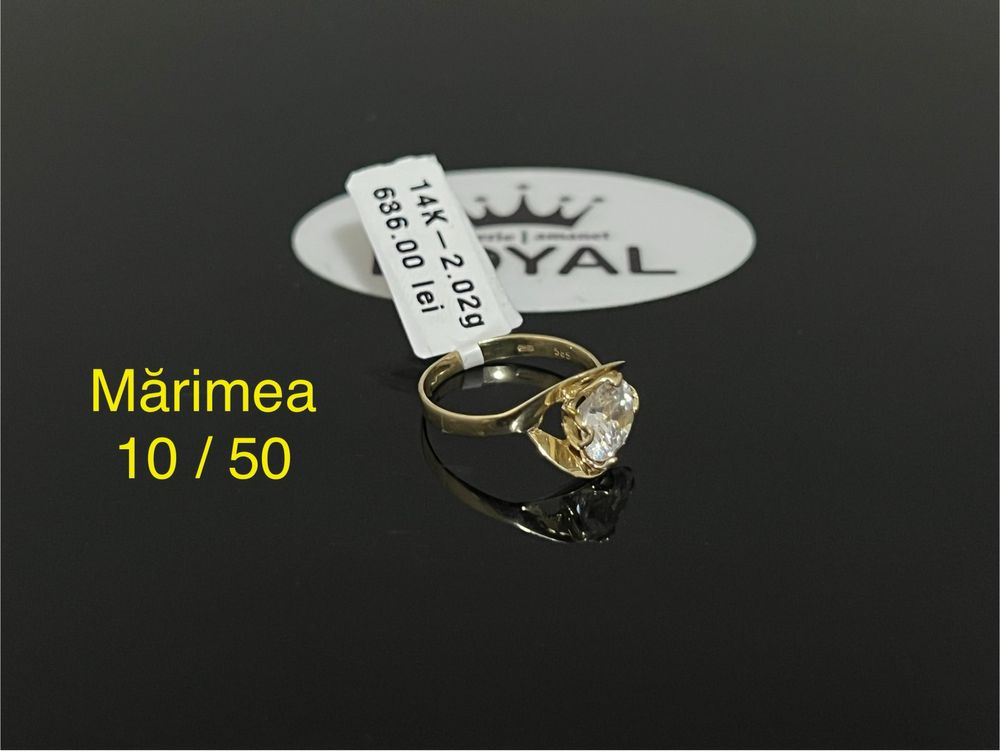 Bijuteria Royal CB : Inel dama aur 14k 2,02 grame