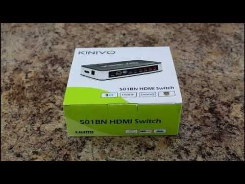HDMI Switch 5-port Kinivo BN501- Лучший свитч + сплиттеры и др...