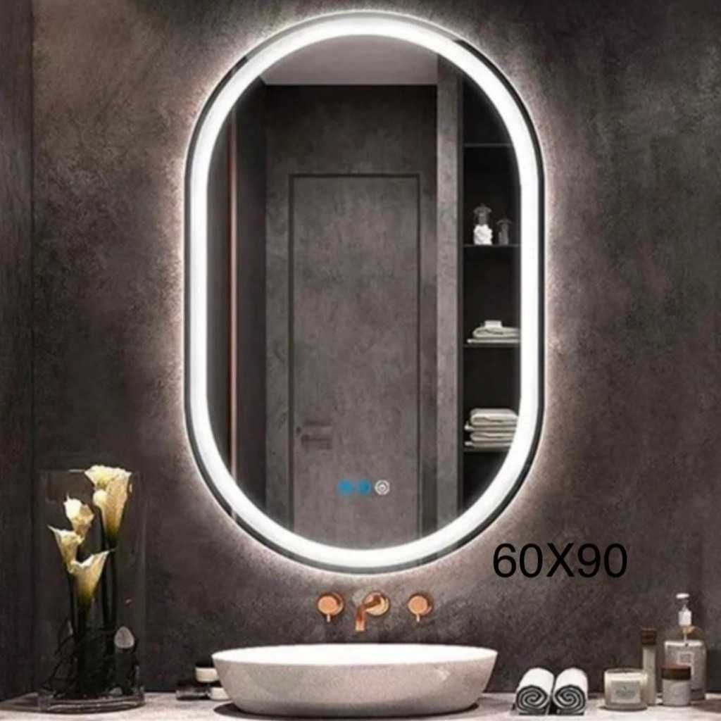 Елегантно LED огледало Размери: 60 x 90 см / 80 x 120 см