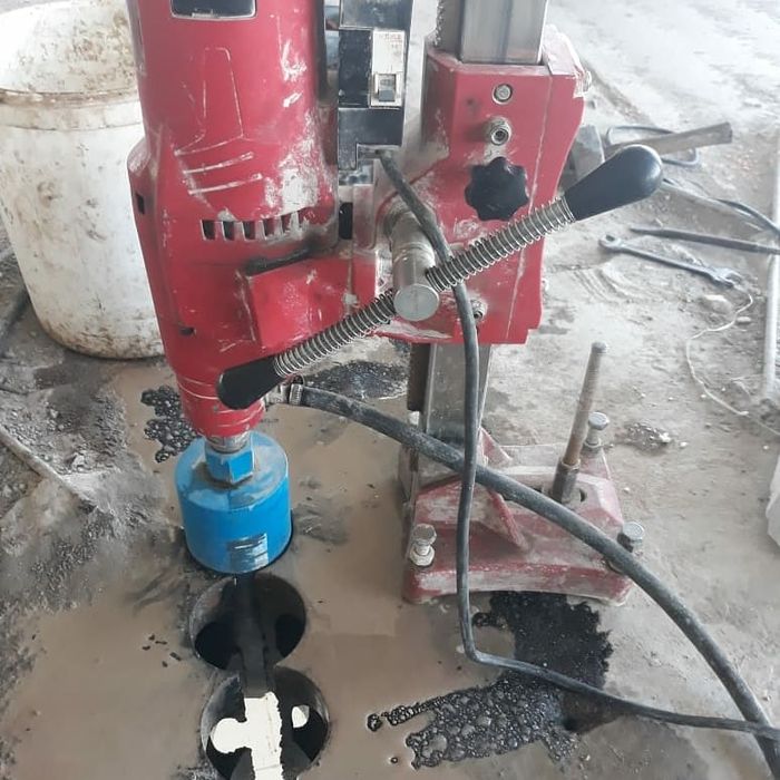 Алмазное Сверление Бурение в Бетоне кирпиче фундаменте  для отверстии