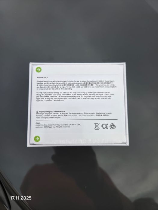 Airpods pro 3 garantie limitata