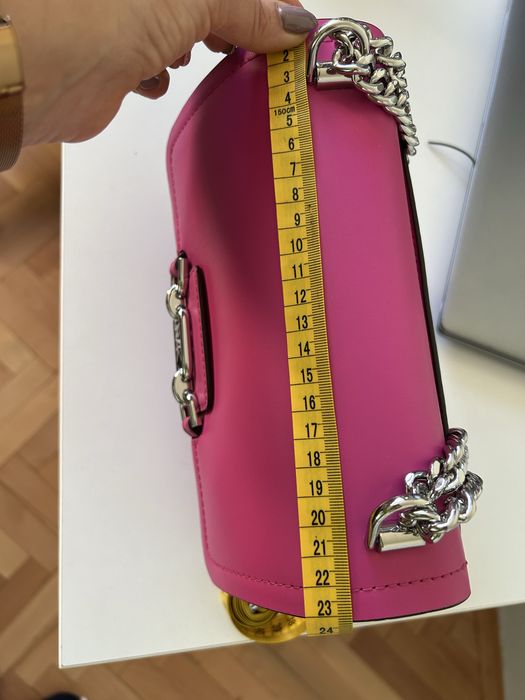 Кожена чанта за през рамо Michael Michael Kors
