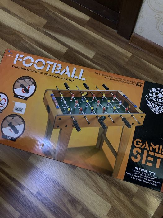 Большой настольный футбол 5+