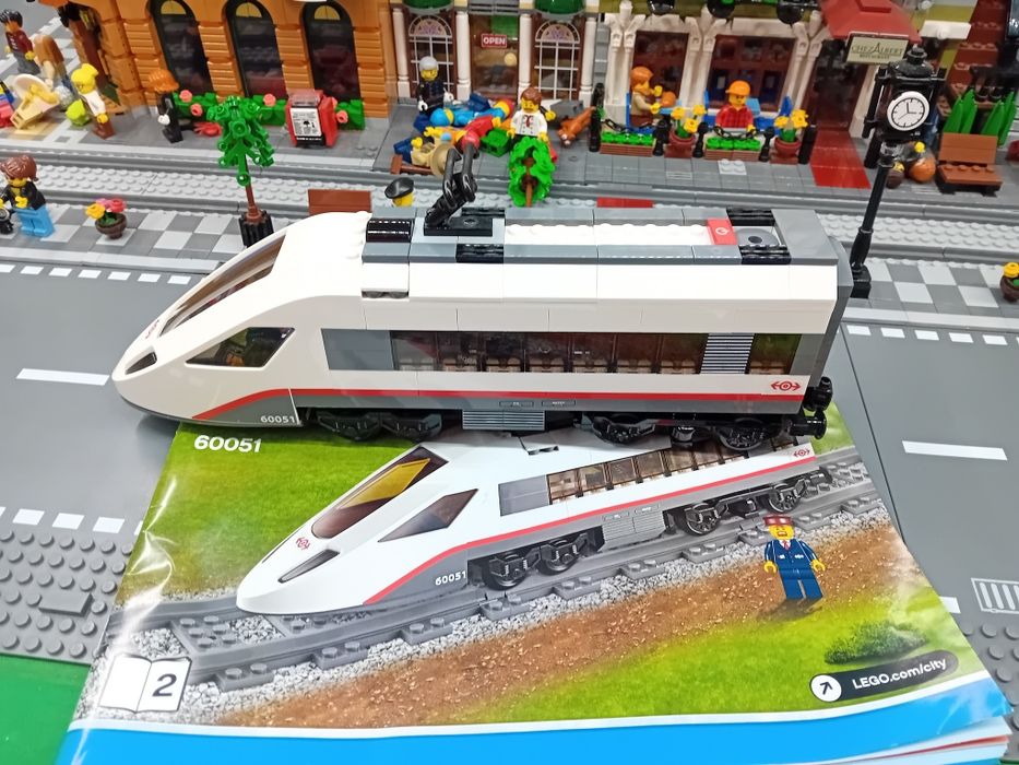 Lego 60051: Tren de pasageri de mare viteză