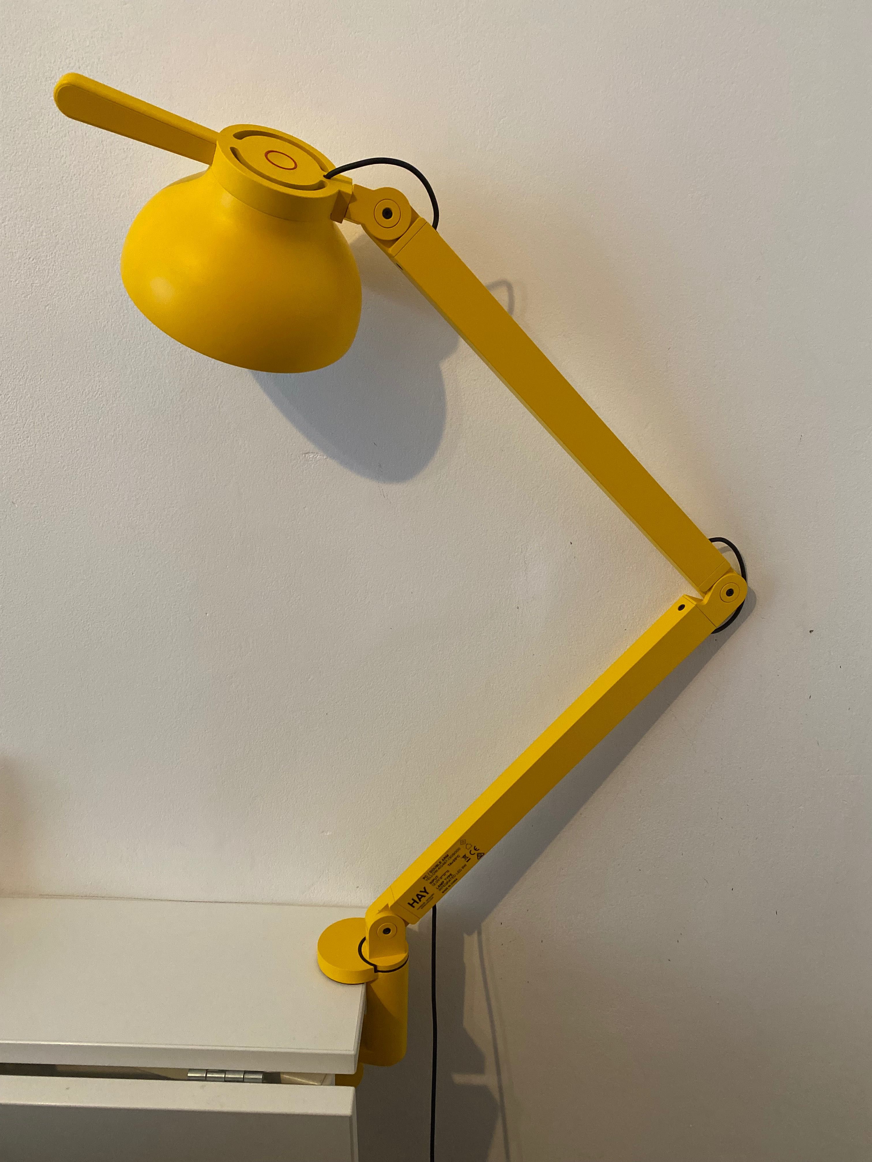 Vand lampa led HAY - PC/DOUBLE ARM