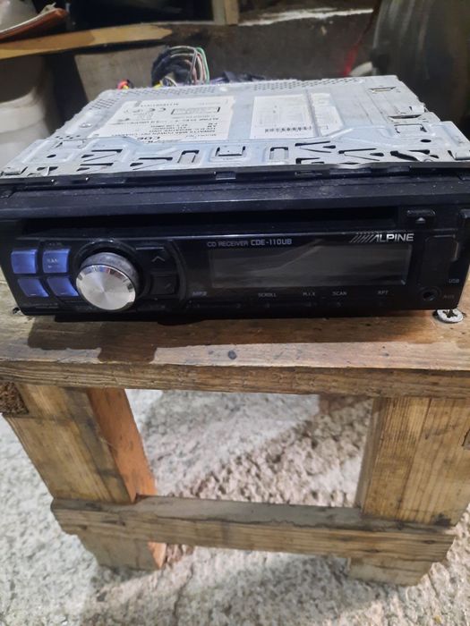 CD Alpine. USB, AUX, диск
