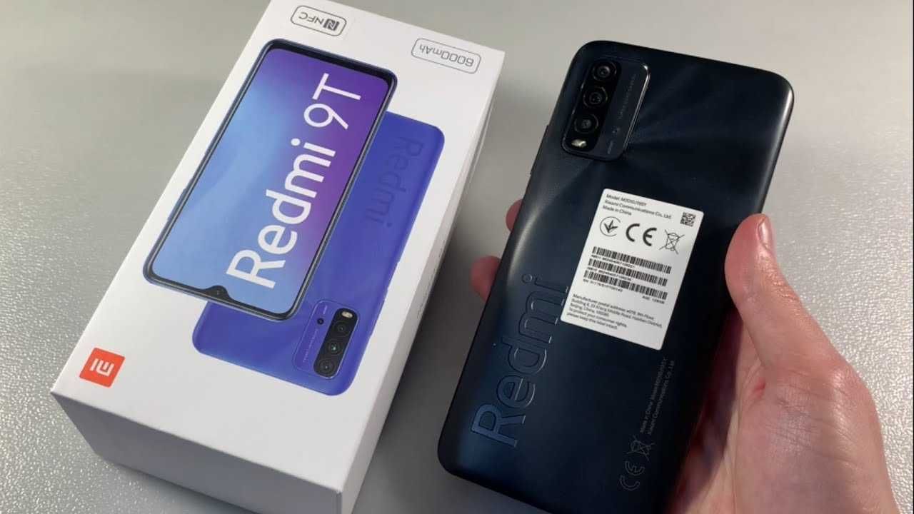 Супер смартфон Xiaomi Redmi 9T - 4/128