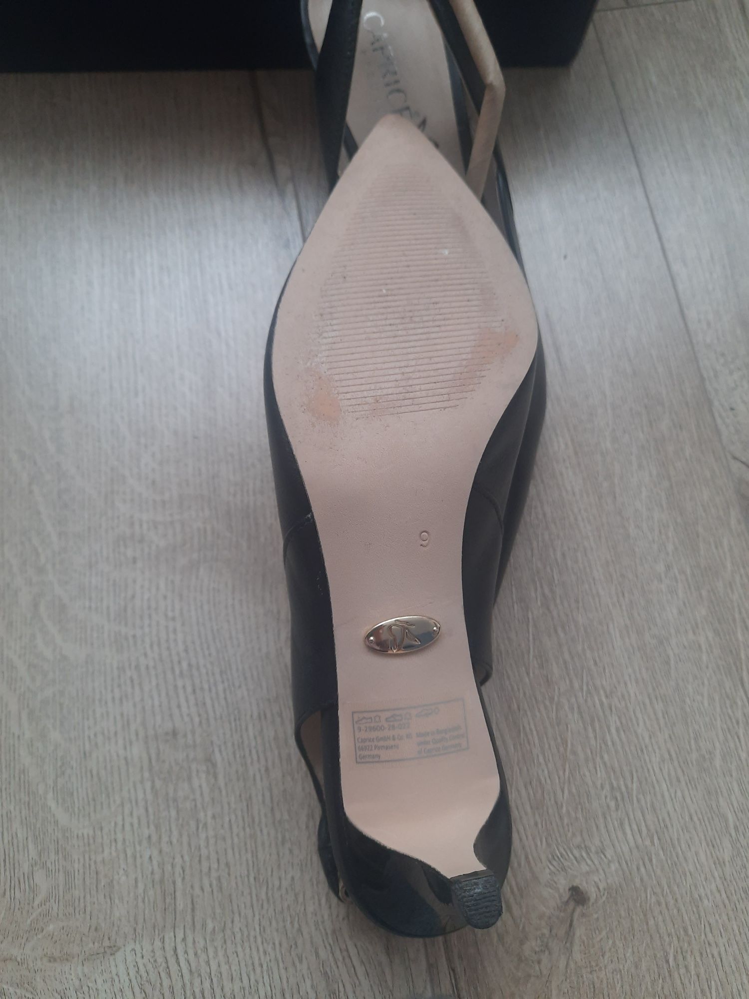 Pantofi stiletto, Caprice , toc mic