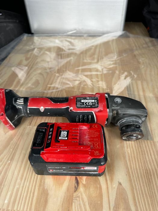 Polizor unghiular/flex pe acumulator Einhell  AXXIO 18/125