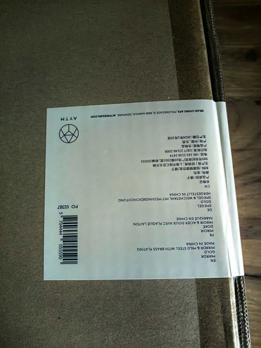 Oglindă Angui - auriu