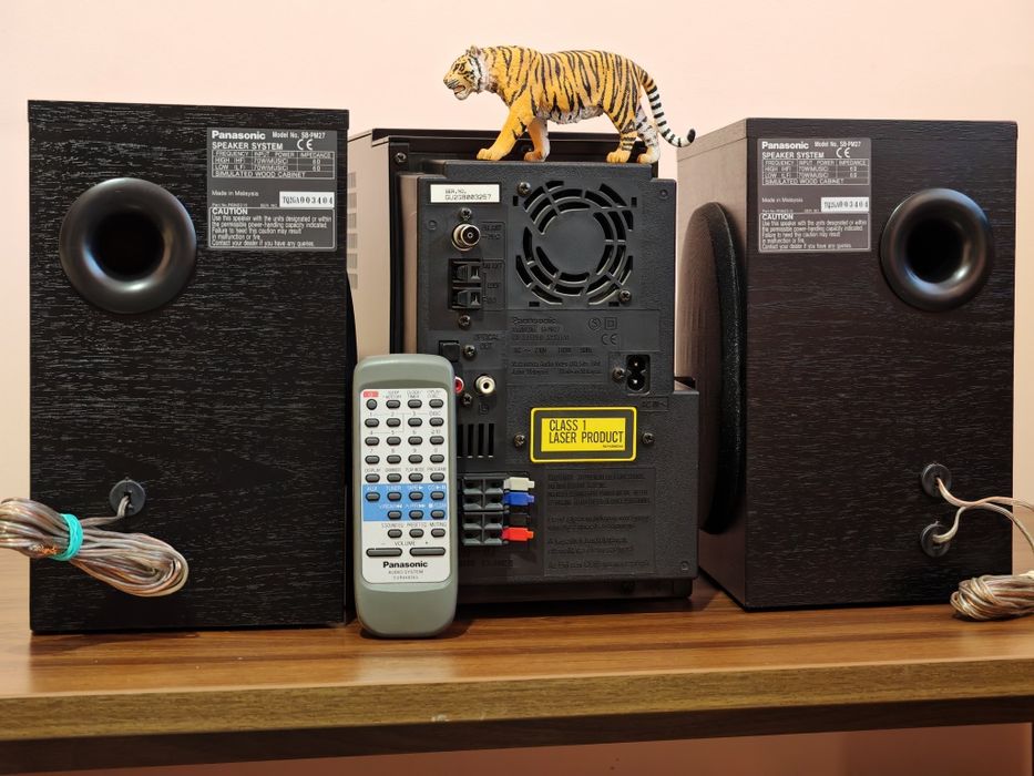 Panasonic SA-PM27. Premium audio system. Estetică de raft. Preț fix !