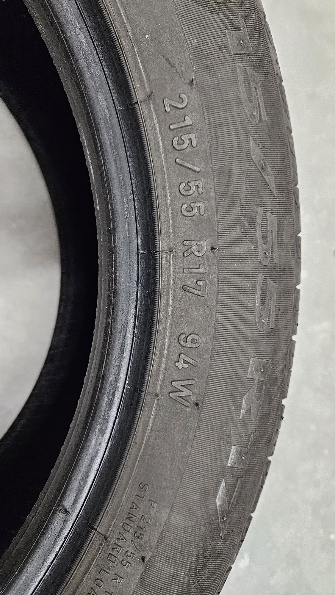 215/55/17 Pirelli P7 летни