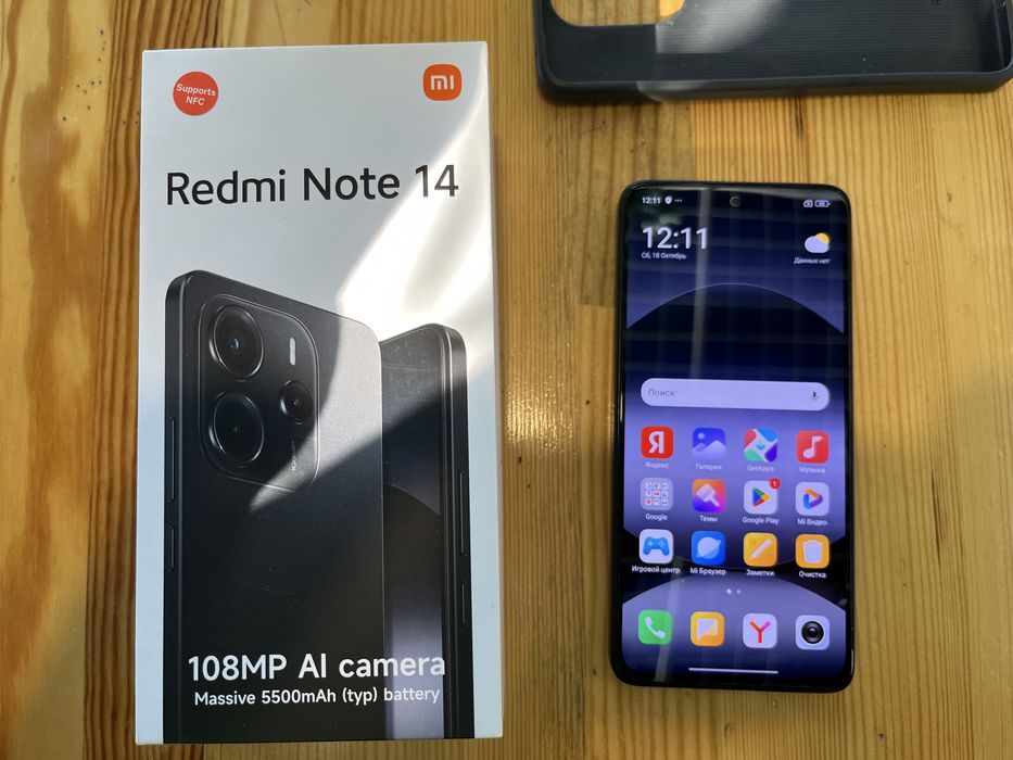 Xiaomi Redmi Note 14 12/128гб идеальное состояние