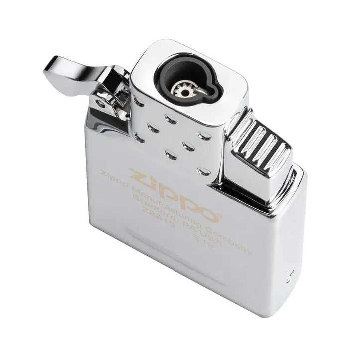 Bricheta Zippo cu gaz argintie noua
