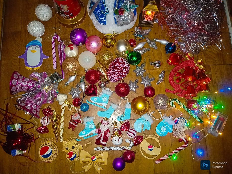 Новогодние игрушки Дед мороз