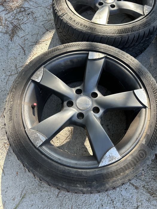 Продавам джанти 17” 5x112 с чисто нови гуми