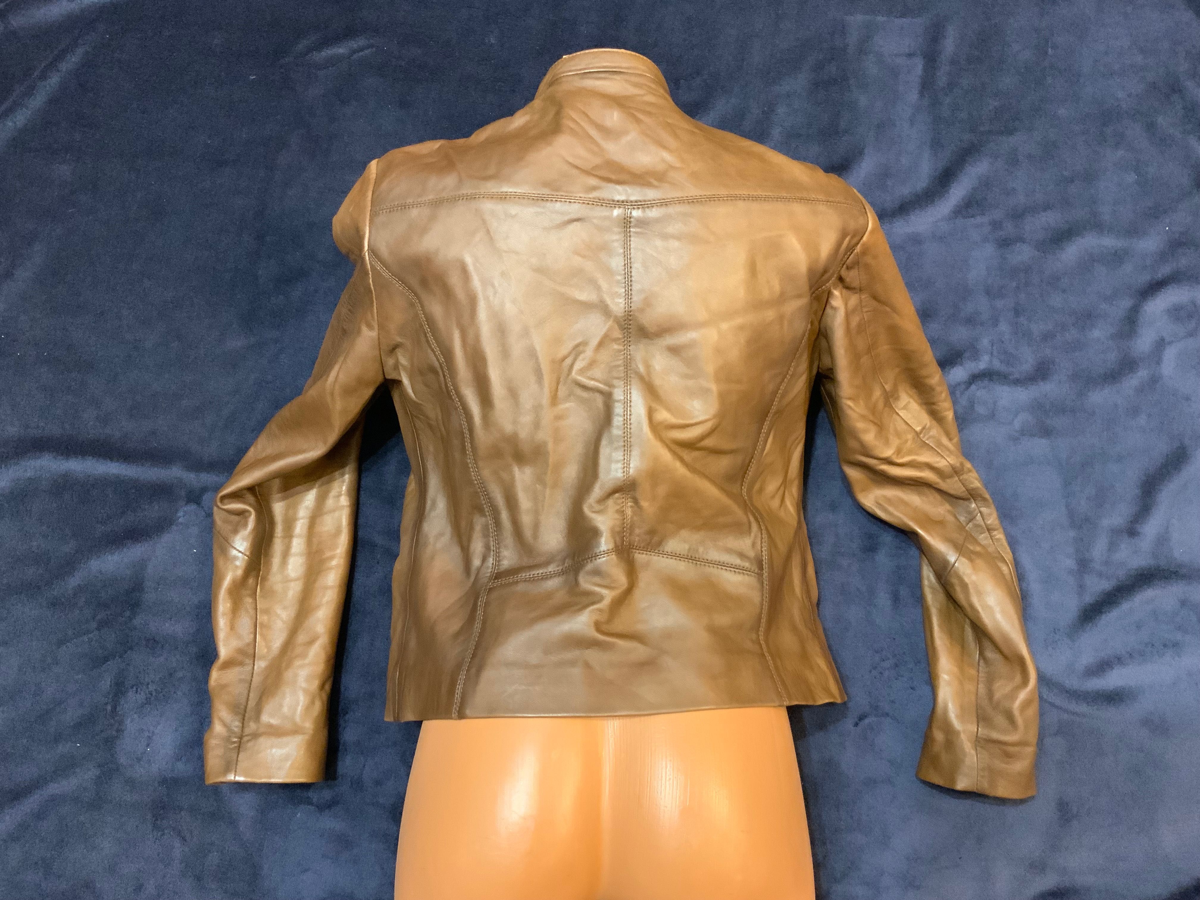 Massimo Dutti-оригинално кожено яке 42л