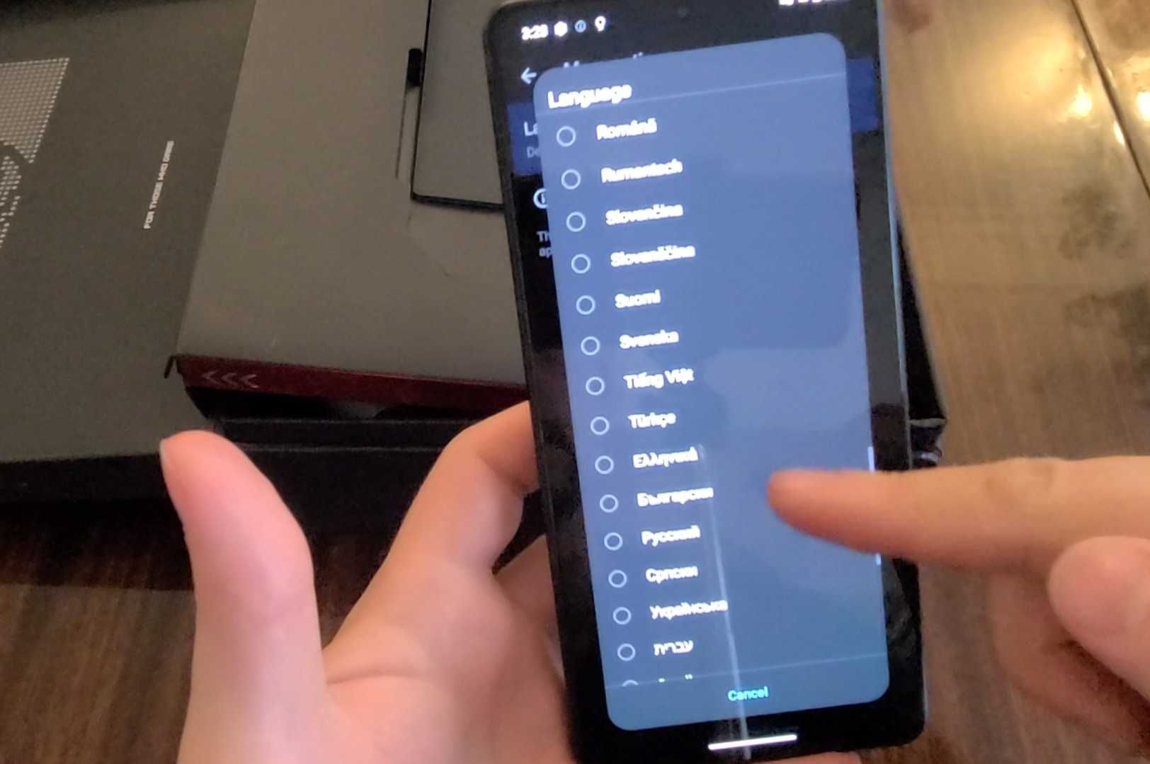 Asus ROG phone 9 Pro Dual sim 5G глобален с BG меню и Android auto