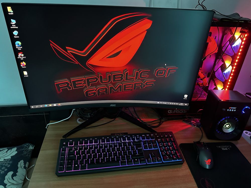 Gaming конфигурация  – Ryzen 5 + RTX 3060 + 32” 240Hz монитор